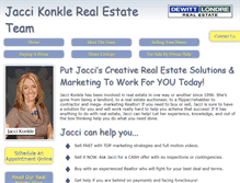 Tablet Screenshot of jaccikonkle.com